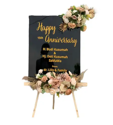 Papan Bunga Akrilik Hargotirto